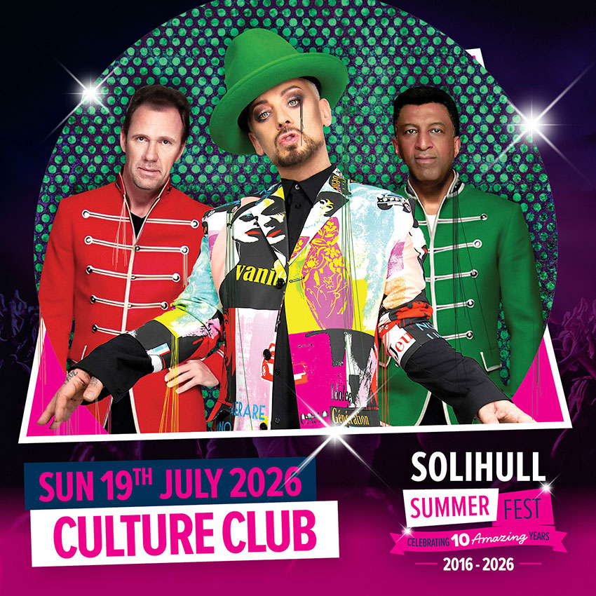 solihull summer fest 2026 culture club