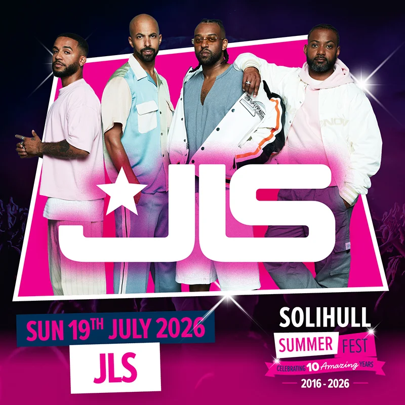 solihull summer fest 2026 jls