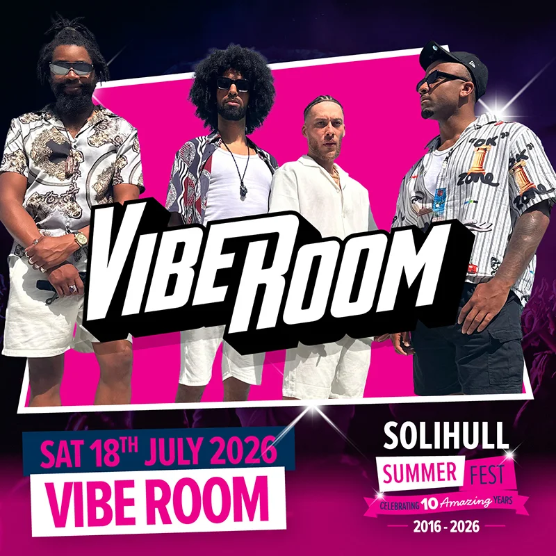 solihull summer fest 2026 vibe room