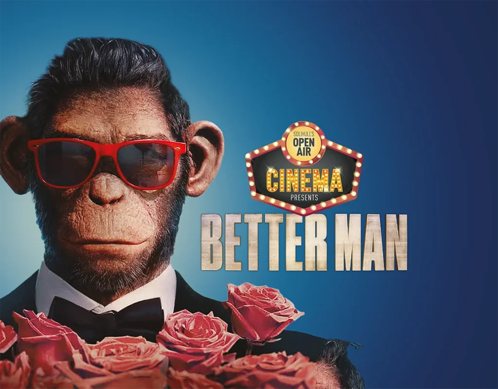 solihull open air cinema better man 2026 summer fest